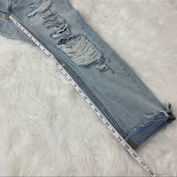 One Teaspoon Lonely Boys Jeans, Rigid, Low Waist Extremely Distressed, Size 0 - Picture 7 of 11